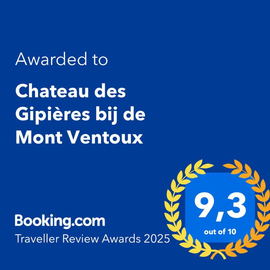 Chateau Des Gipieres Bij De Mont Ventoux Montbrun-les-Bains Bagian luar foto