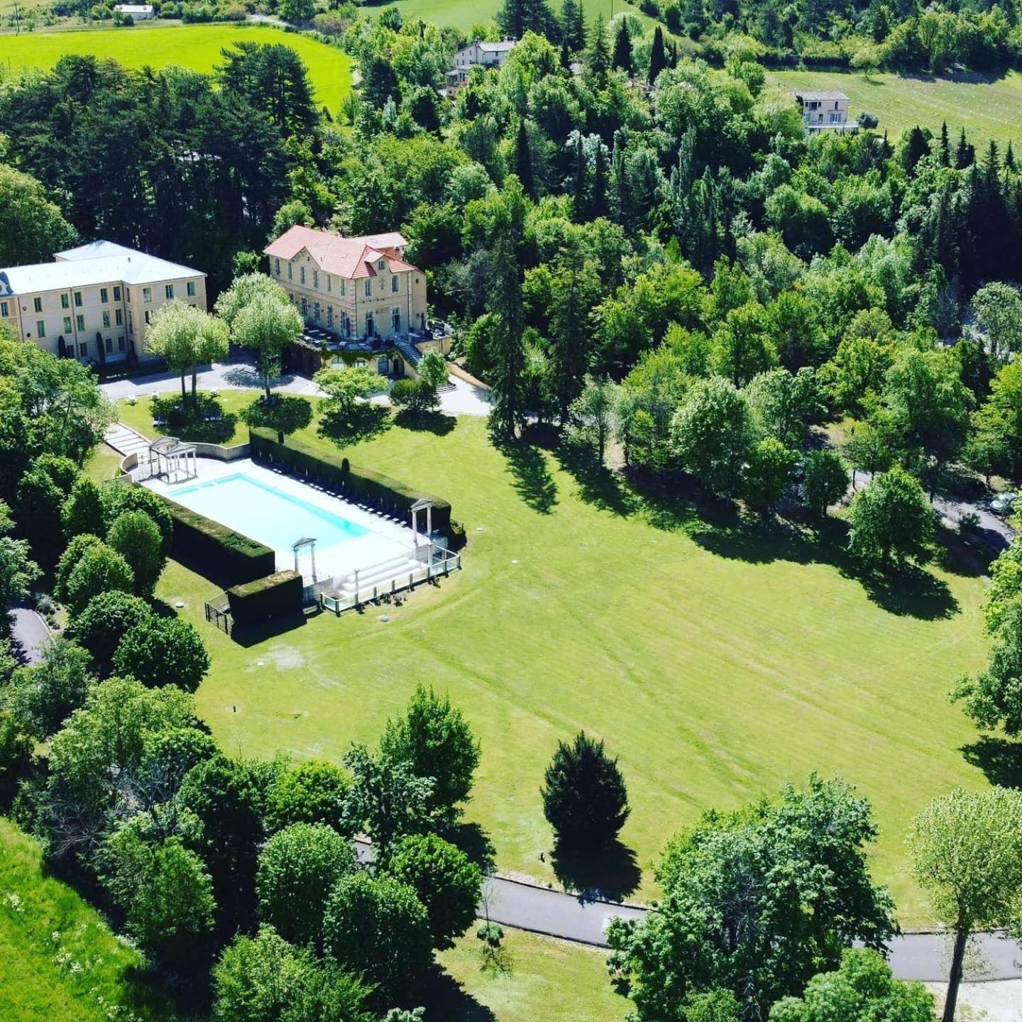 Chateau Des Gipieres Bij De Mont Ventoux Montbrun-les-Bains Bagian luar foto