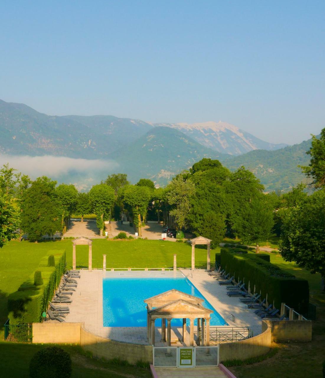Chateau Des Gipieres Bij De Mont Ventoux Montbrun-les-Bains Bagian luar foto