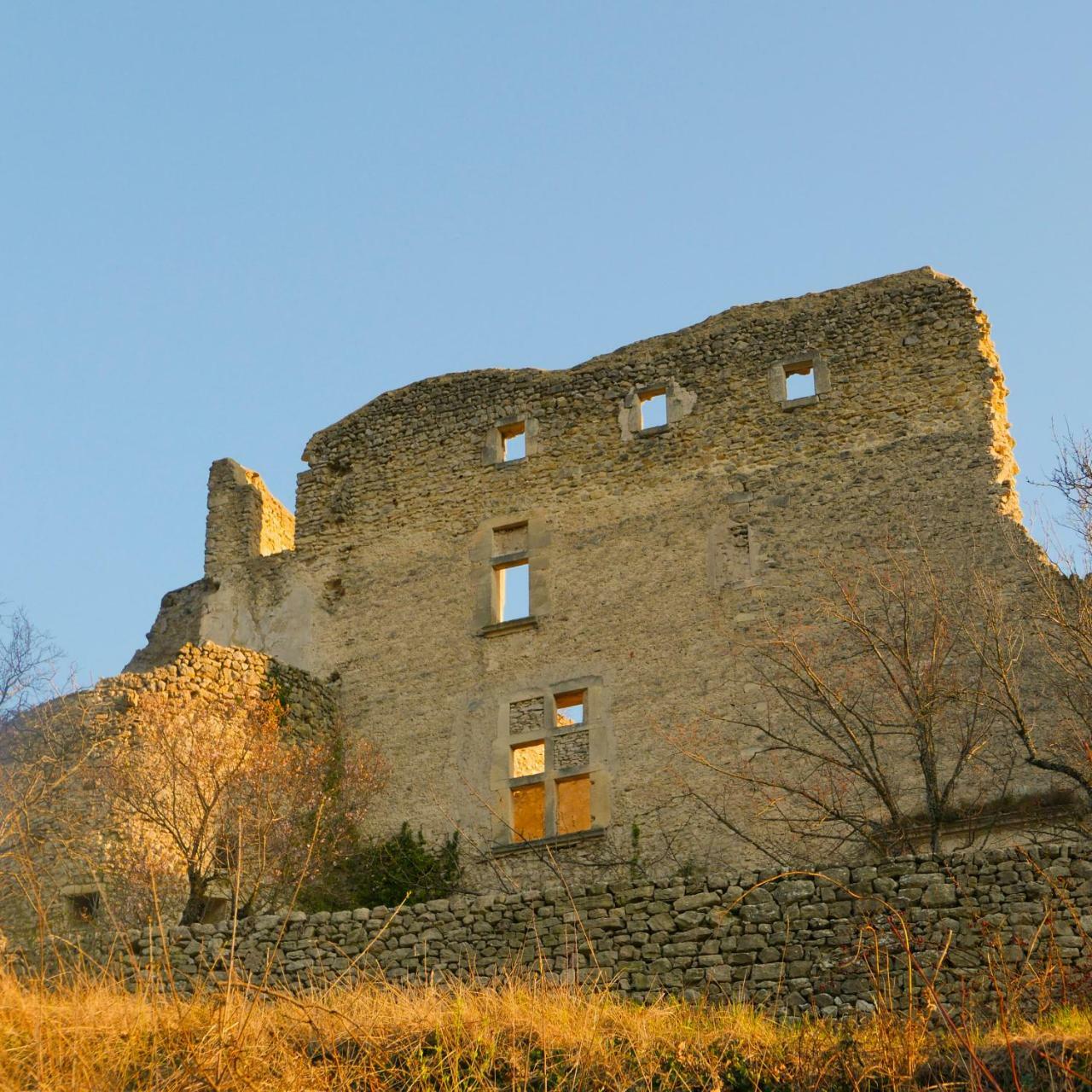 Chateau Des Gipieres Bij De Mont Ventoux Montbrun-les-Bains Bagian luar foto
