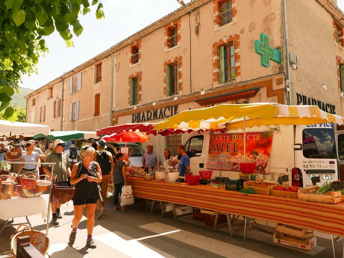 Chateau Des Gipieres Bij De Mont Ventoux Montbrun-les-Bains Bagian luar foto
