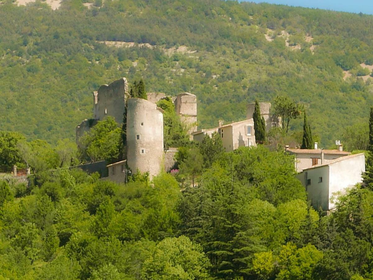Chateau Des Gipieres Bij De Mont Ventoux Montbrun-les-Bains Bagian luar foto
